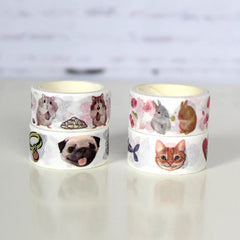 Pet Lover’s Washi Tape 10 Rolls of Decorative Collection Set