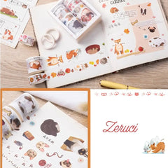 Pet Lover’s Washi Tape 10 Rolls of Decorative Collection Set