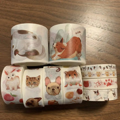 Pet Lover’s Washi Tape 10 Rolls of Decorative Collection Set