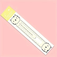 Kawaii Animal Clip-On Rulers – 2-in-1 Bookmark & 15cm Measuring Tool