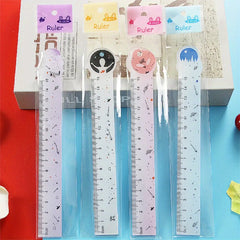 Kawaii Pastel Galaxy Measuring - 15cm Acrylic Ruler