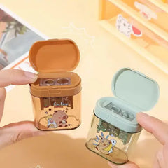 Kawaii Capybara Pencil Sharpener with Two-Hole