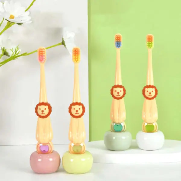 Kids Lion Style Toothbrush - Ultra Soft Bristles
