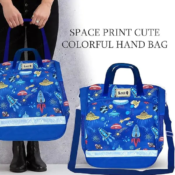 Korean Style Bag With Space Theme – Casual Daily Use