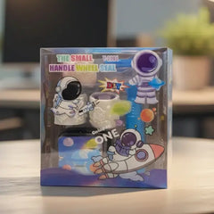 DIY Small Handle Roller Stamp Set – Cute Character Ink Stamp Kit