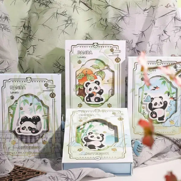 Cute Panda Secret Diary with Lock – Privacy Journal