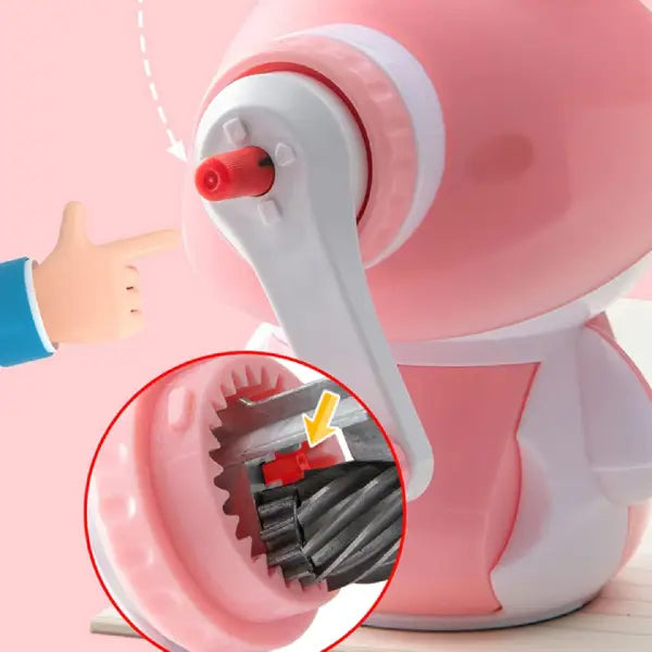 Cute Rabbit Pencil Sharpener with Adjustable Blade