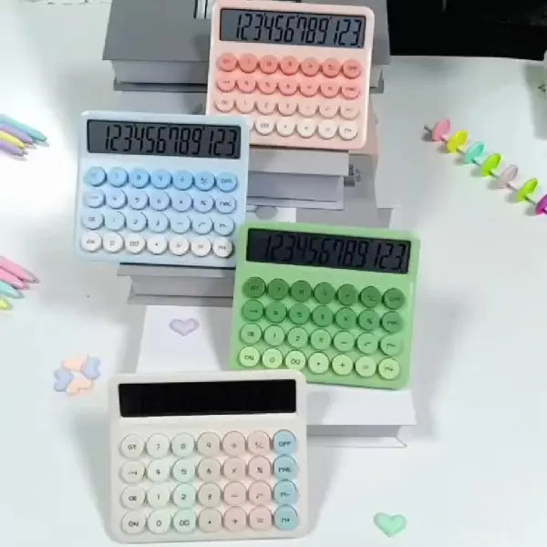 Candy Calculator with Large Display & Mechanical Keys