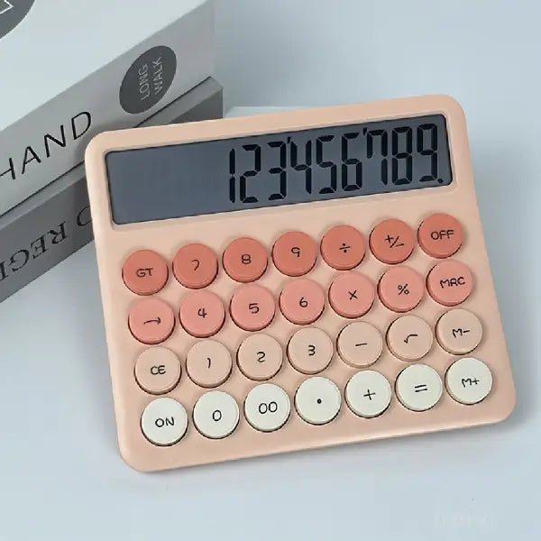 Candy Calculator with Large Display & Mechanical Keys