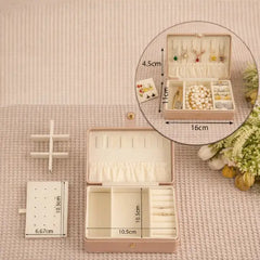 Elegant Jewellery Storage Box with Compartments
