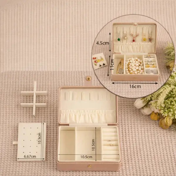 Elegant Jewellery Storage Box with Compartments
