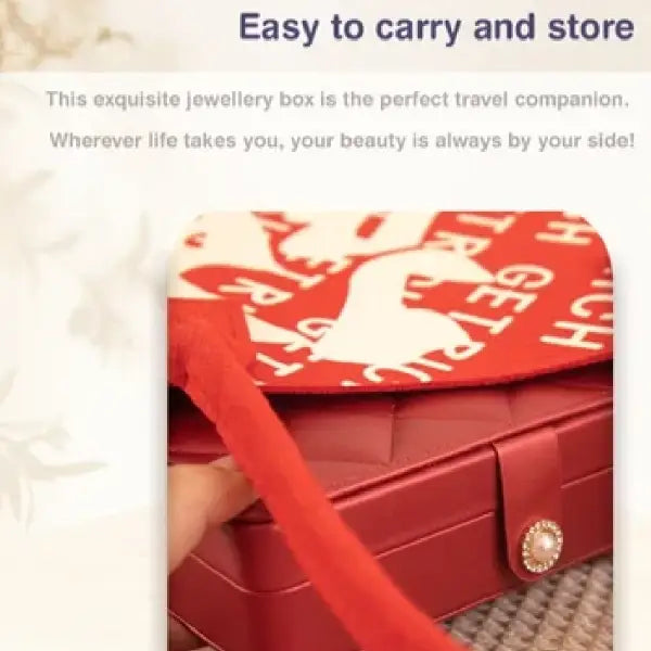 Elegant Jewellery Storage Box with Compartments