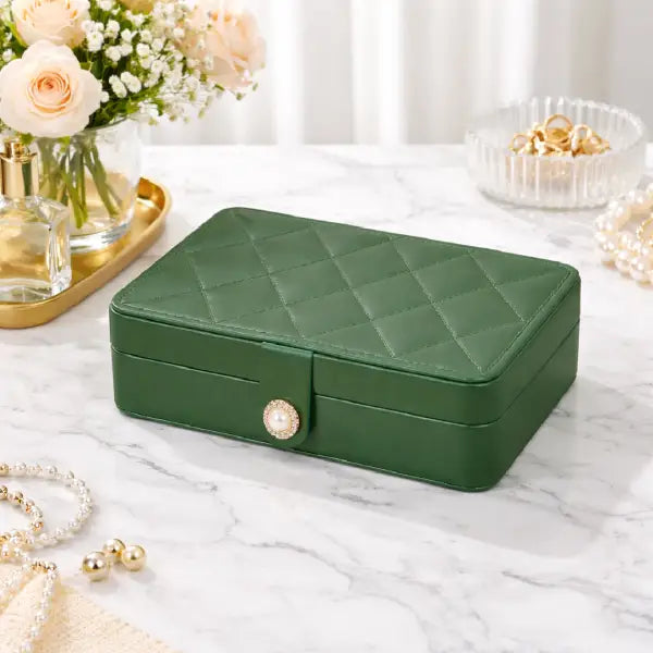 Elegant Jewellery Storage Box with Compartments