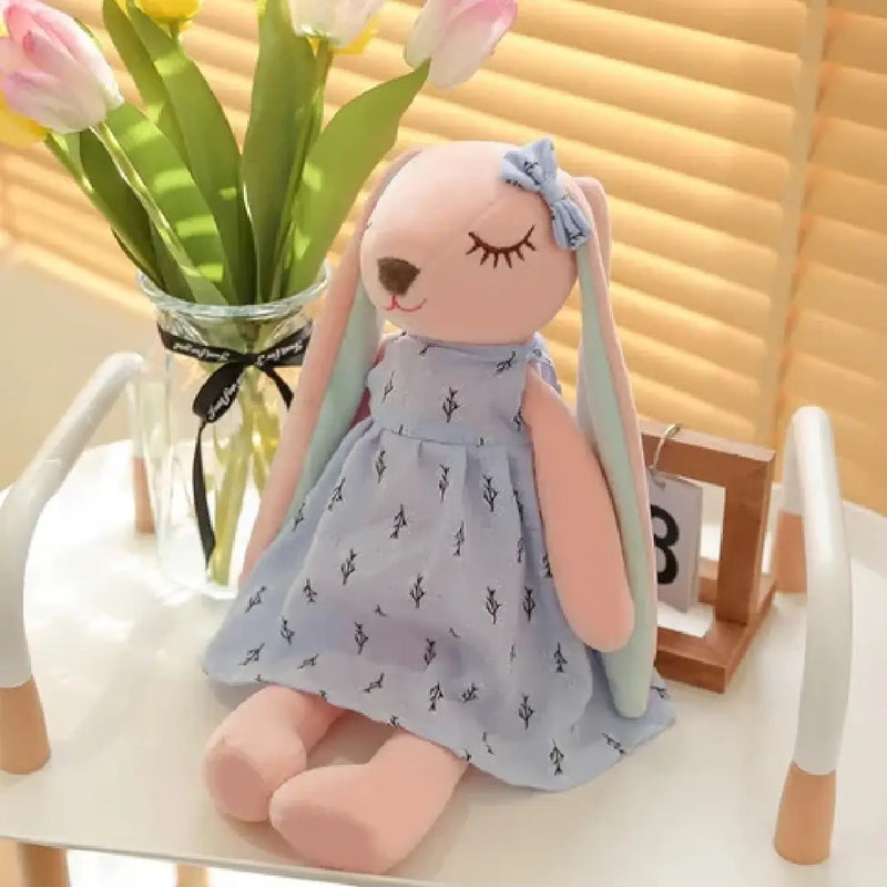 Cute Bunny Rabbit Plush Toy with Frock 35 Cm