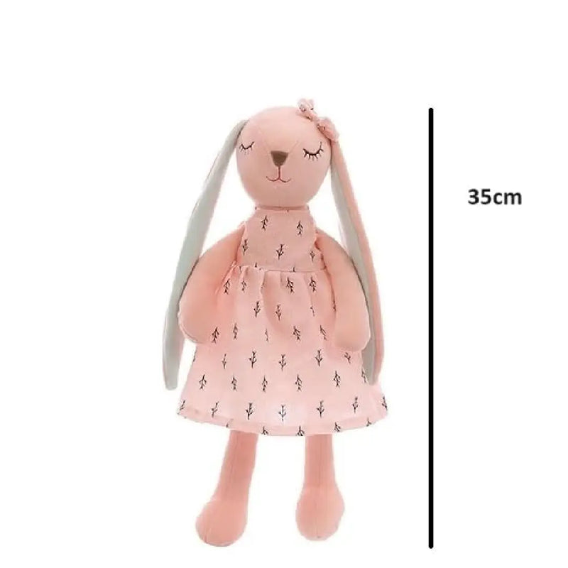 Cute Bunny Rabbit Plush Toy with Frock 35 Cm