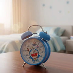 Doraemon Classic Twin Bell Alarm Clock  Desk Decor