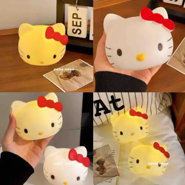 Hello Kitty Soft Silicone LED Night Light for Kids