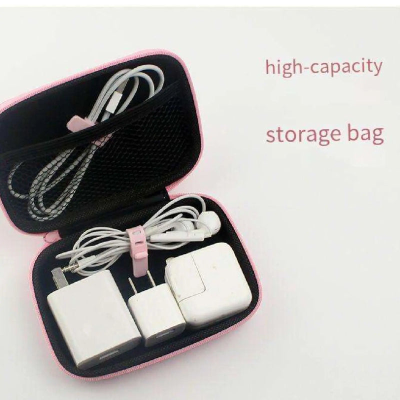 Cute Duffy Bear Portable Storage Pouch – Mini Zipper Case for Headphones, USB Cables