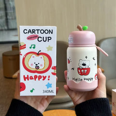 Hello Puppy Fruit Insulated Stainless Steel Water Bottle