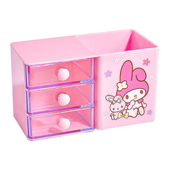 Gemini said Sanrio Kawaii 3-Drawer Desktop Organizer & Pen Holder