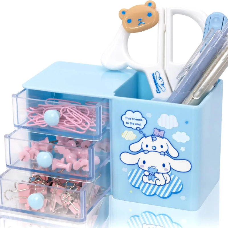 Gemini said Sanrio Kawaii 3-Drawer Desktop Organizer & Pen Holder