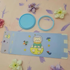 Cute Cartoon Design DIY Pen Holder-Desk Organizer