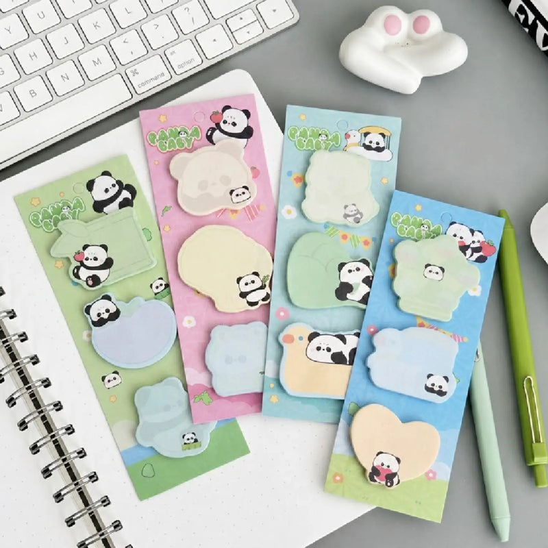 Panda Baby Shape Memo Pads for Journaling and Planners
