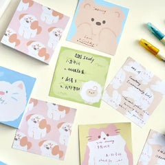 Pastel Animal Sticky Notes - Memo Pads