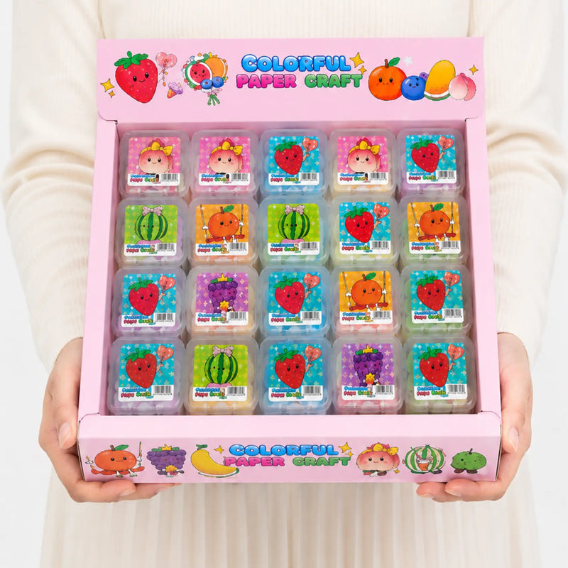 Cute Fruit Shape Paper Soap