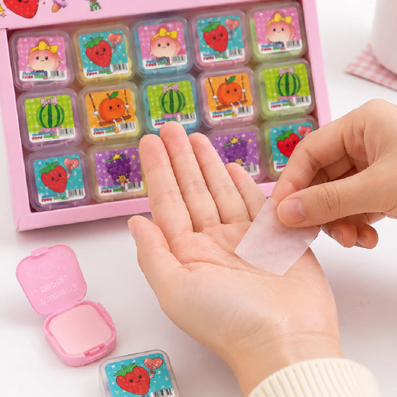 Cute Fruit Shape Paper Soap