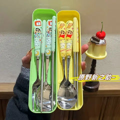 Shin-chan Cutlery Set