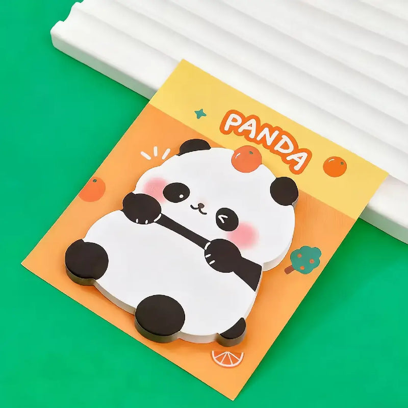 Panda Series Cartoon Mini Sticky Notes - 30 Sheets