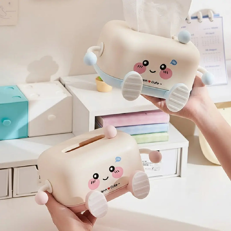 Cartoon Shaped Portable Tissue Box Holder