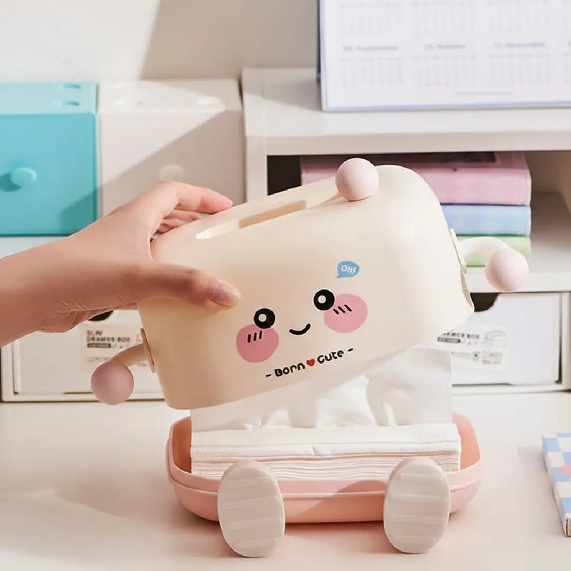 Cartoon Shaped Portable Tissue Box Holder