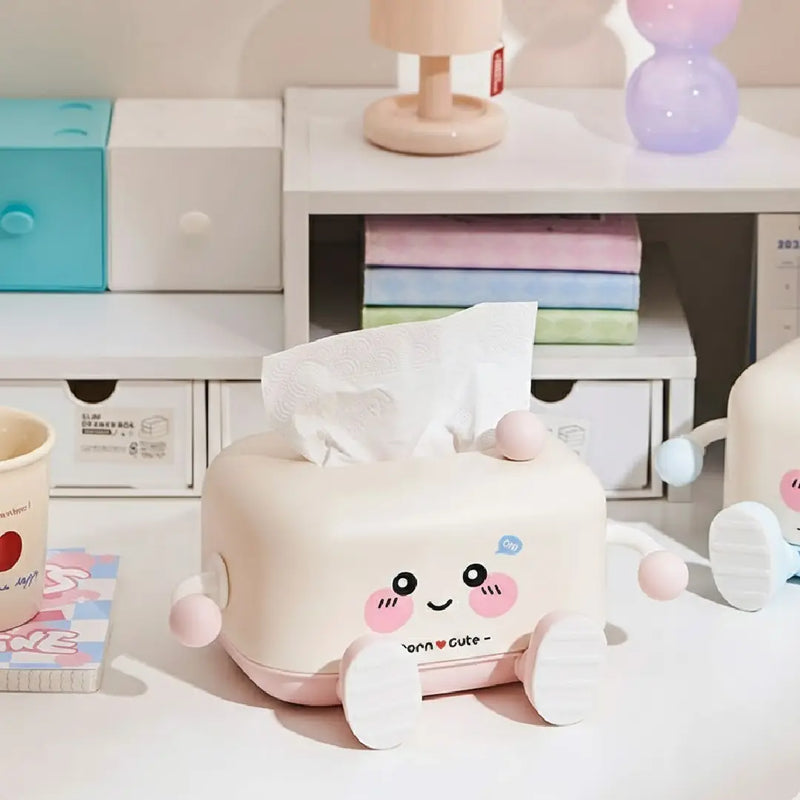 Cartoon Shaped Portable Tissue Box Holder