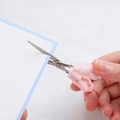 Kawaii Cat Paw Portable Scissors - Aesthetic Desktop Stationery