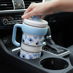 Leopard Print Stainless Steel Tumbler – Blue Chic Design