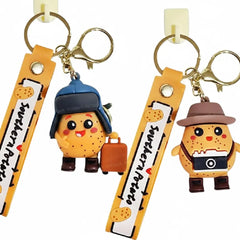 Travelling Potato Figured Keychain Pair Collection