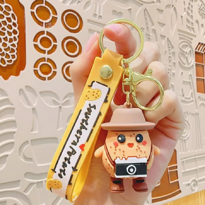 Travelling Potato Figured Keychain Pair Collection