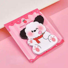 Cute Kawaii Mini Puppy Memo Pads -30 Sheets Sticky Notes