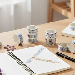 Vintage Dream Washi Tape 10 Rolls of Decorative Collection Set
