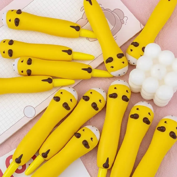Yellow Dragon Squishy Gel Pen Cute Desk Accessory