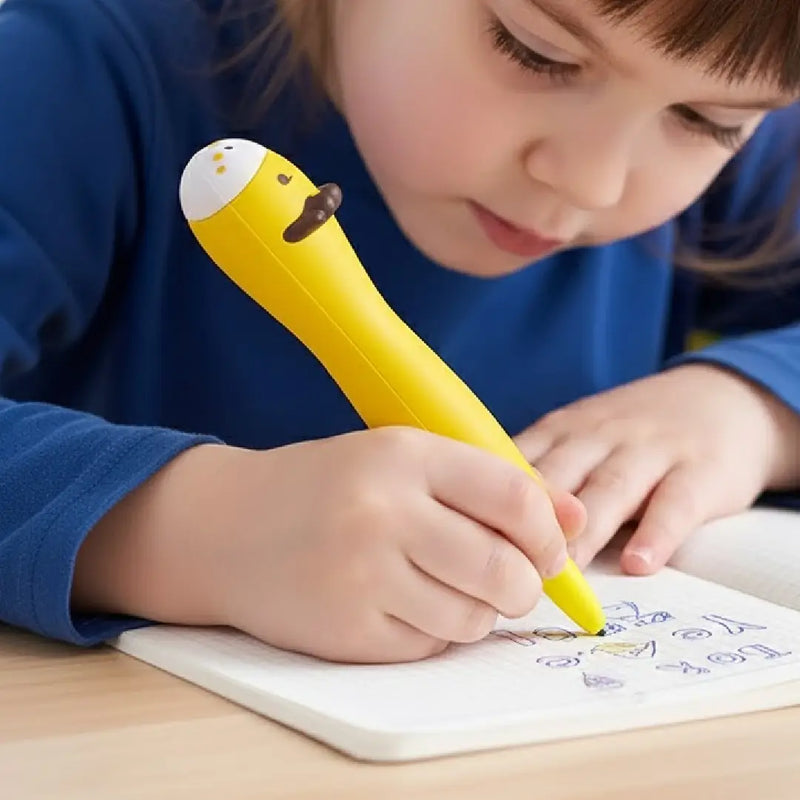 Yellow Dragon Squishy Gel Pen Cute Desk Accessory