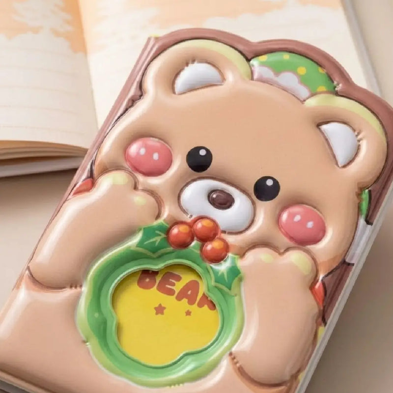Kawaii Bear Mini Pocket Diary Adorable Daily Planner