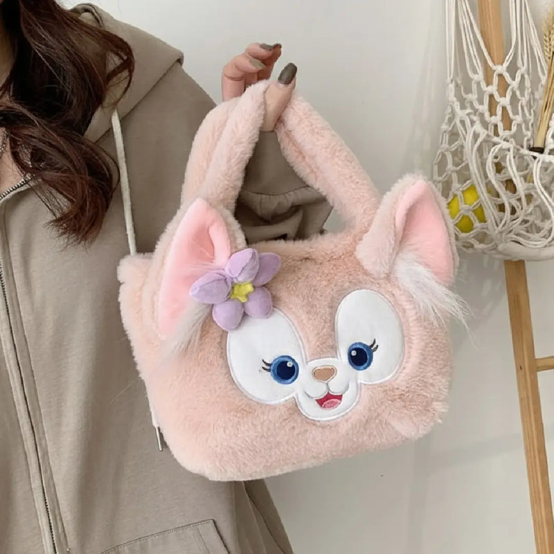Kawaii Plush Animal Handbag Cute Soft Design