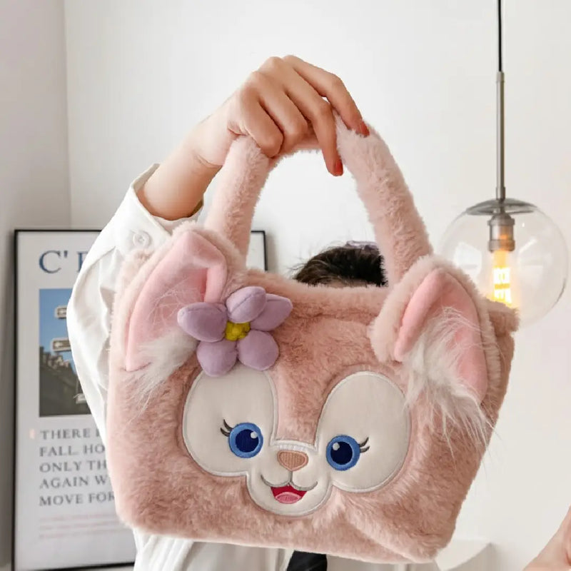 Kawaii Plush Animal Handbag Cute Soft Design