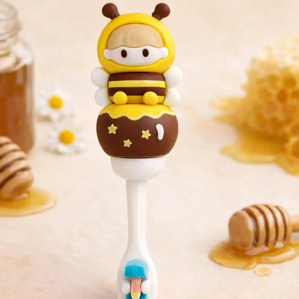 Kawaii Cartoon Kids Toothbrush Soft Bristles