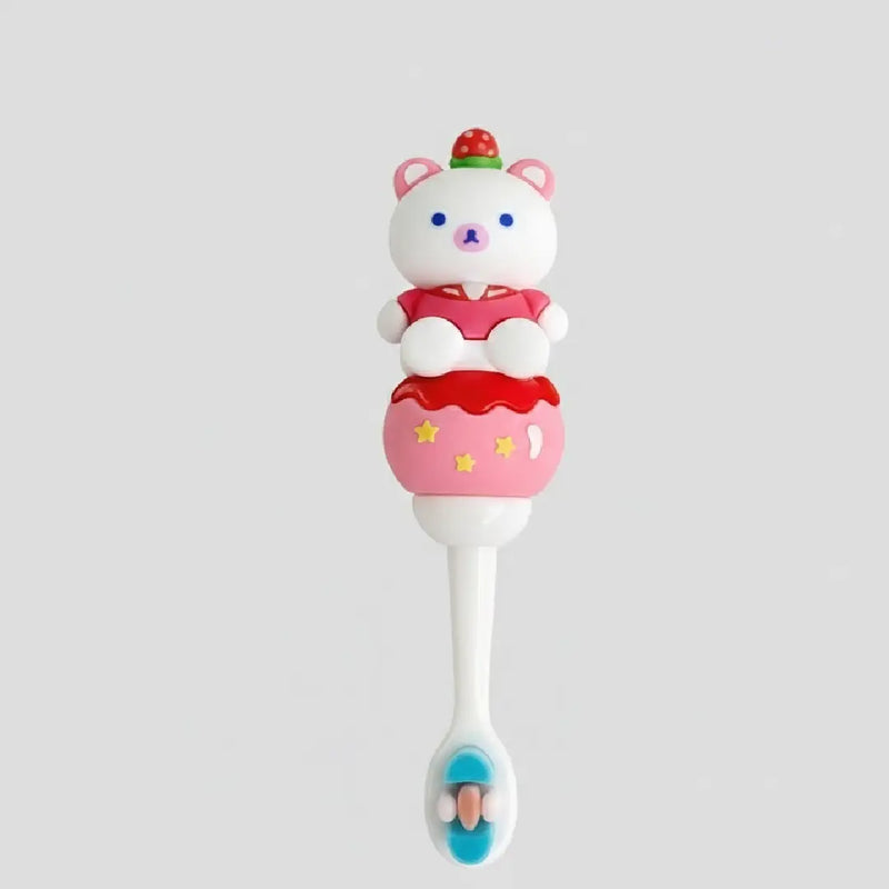 Kawaii Cartoon Kids Toothbrush Soft Bristles
