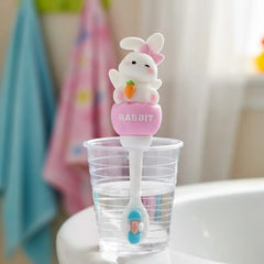 Kawaii Cartoon Kids Toothbrush Soft Bristles
