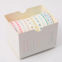 Pastel Dreamy Washi Tape Collection 10 Rolls Set